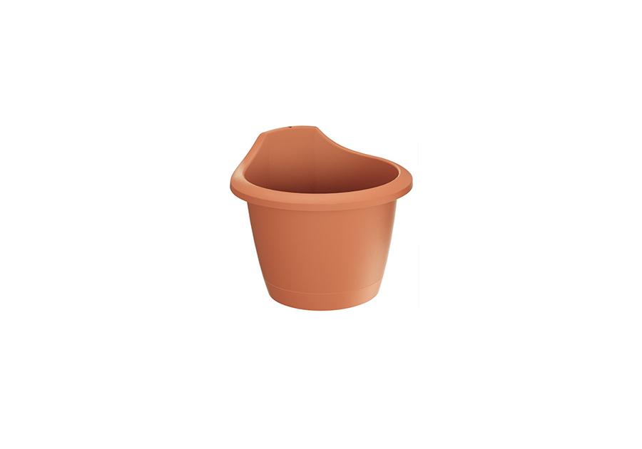 Zdjęcie: Doniczka Respana Wall terakota 24 cm PROSPERPLAST