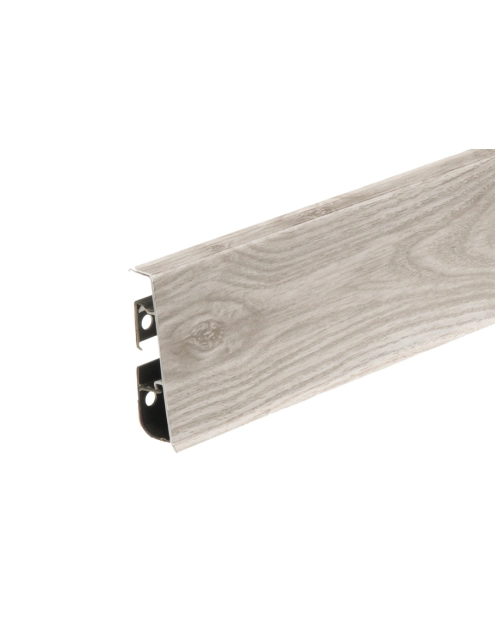 Zdjęcie: Listwa przypodłogowa Hi-Line Prestige PVC mat 75 mm 2,5 m Dąb Belfast CEZAR