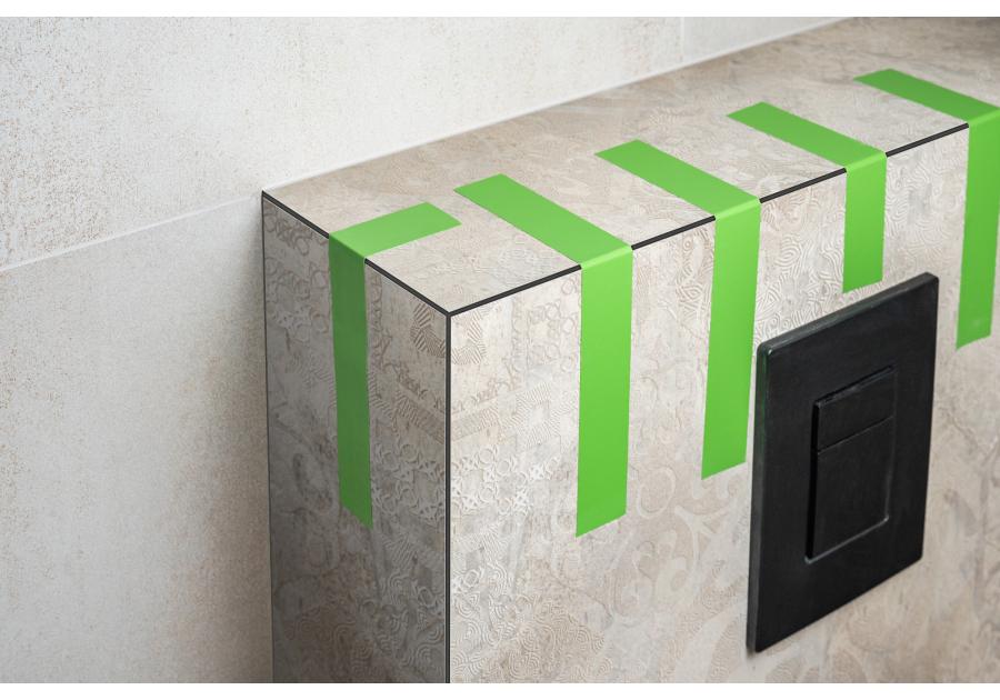 Zdjęcie: Taśma maskująca glazurniczo-tynkarska 38 mm x 30 m PERFECT