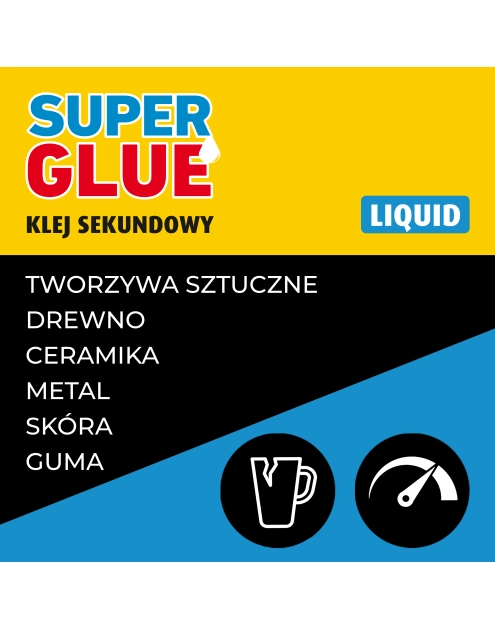 Zdjęcie: Klej sekundowy Super Glue liquid combi 10 g SOUDAL