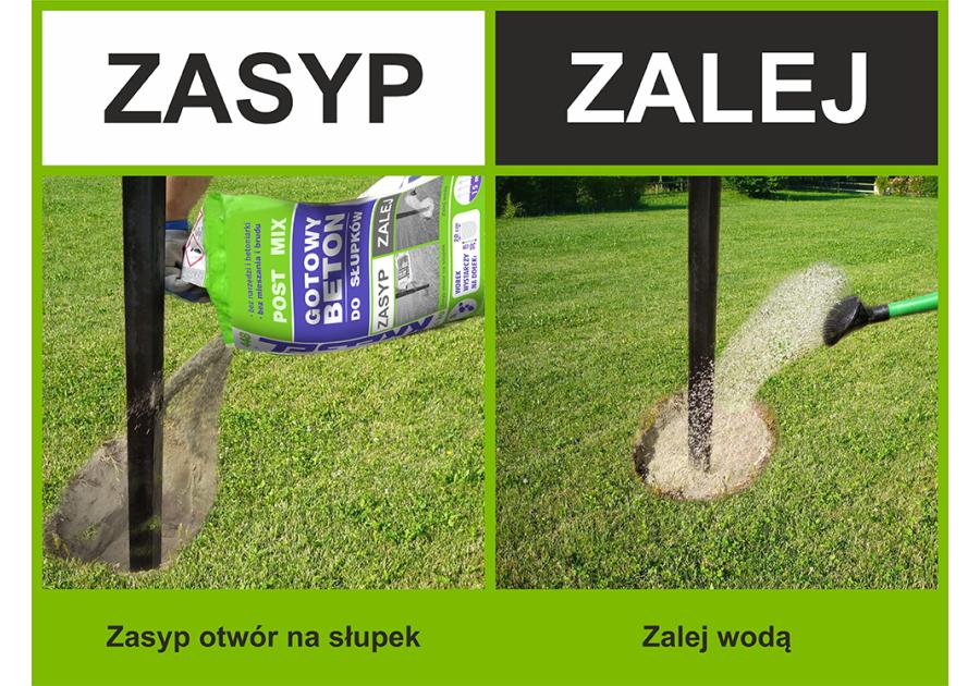 Zdjęcie: Beton gotowy do słupków Post Mix 448 20 kg KREISEL