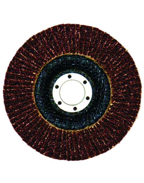 Zdjęcie: Ściernica listowo - talerzowa wypukła płótno korundowe Korkat I  N41b 125x22,2 mm GLK
