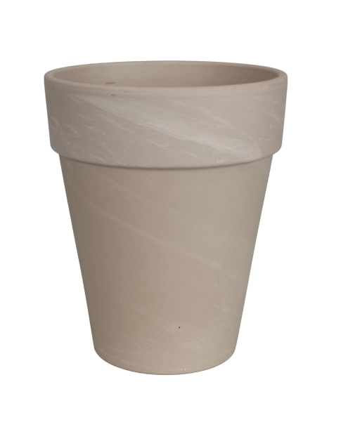 Zdjęcie: Donica z terakoty prosta 31 cm XL granit CERMAX
