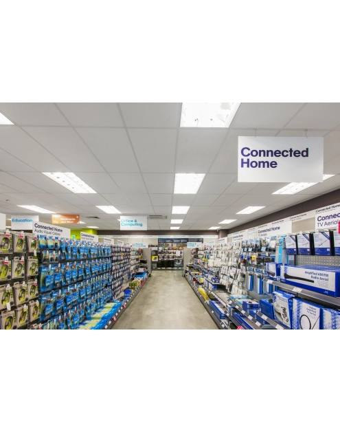 Zdjęcie: Płyta sufitowa Artic A15/24, 1200x600x15 mm akustyczny sufit podwieszany ROCKFON