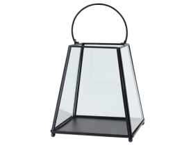 Latarenka metalowa stożkowa 17x17x19,5 cm ALTOMDESIGN