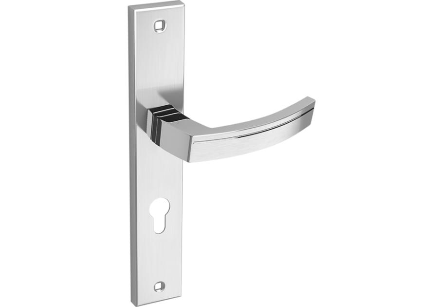 Zdjęcie: Klamka Parva na długim szyldzie Yale KUCHINOX