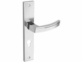 Klamka Parva na długim szyldzie Yale KUCHINOX