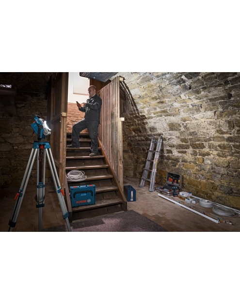 Zdjęcie: Lampa budowlana akumulatorowa PRO HEAVY DUTY GLI 18V-2200 C BOSCH
