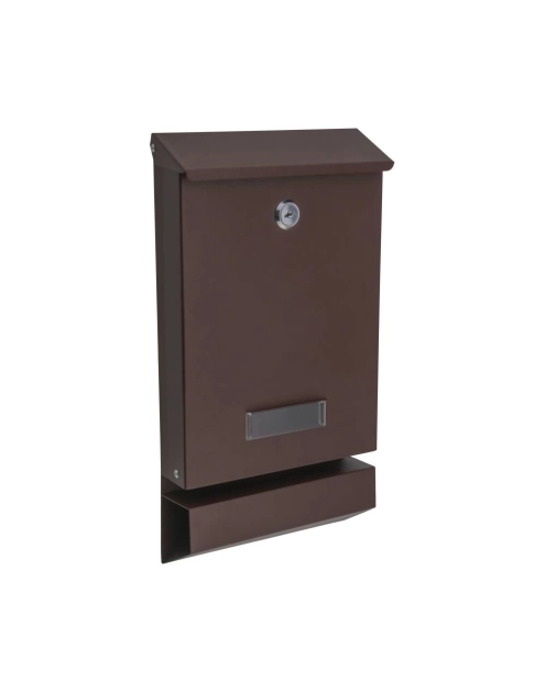 Zdjęcie: Skrzynka na listy Siena C5 z tubą brąz mat METRO