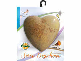 Karma Serce orzechowe dla dzikich ptaków Fauna 450 g PLANTA