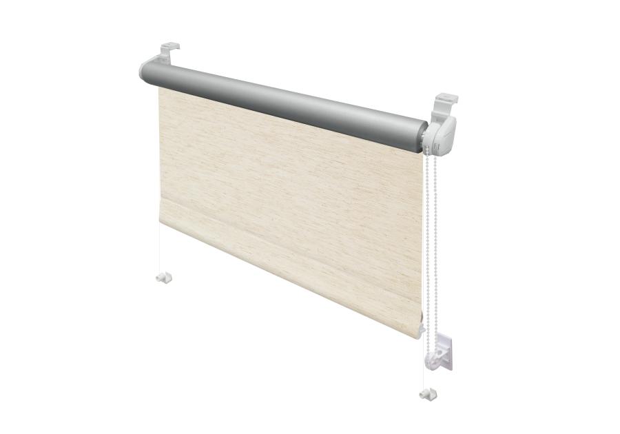 Zdjęcie: Roleta Mini Thermo Struktura 494 kolor naturalny 61,5x150 cm GARDINIA