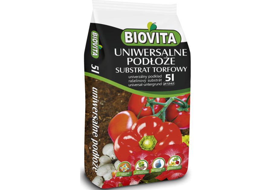 Zdjęcie: Uniwersalne podłoże substrat torfowy 5 L BIOVITA
