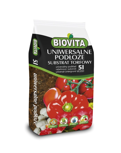 Zdjęcie: Uniwersalne podłoże substrat torfowy 5 L BIOVITA