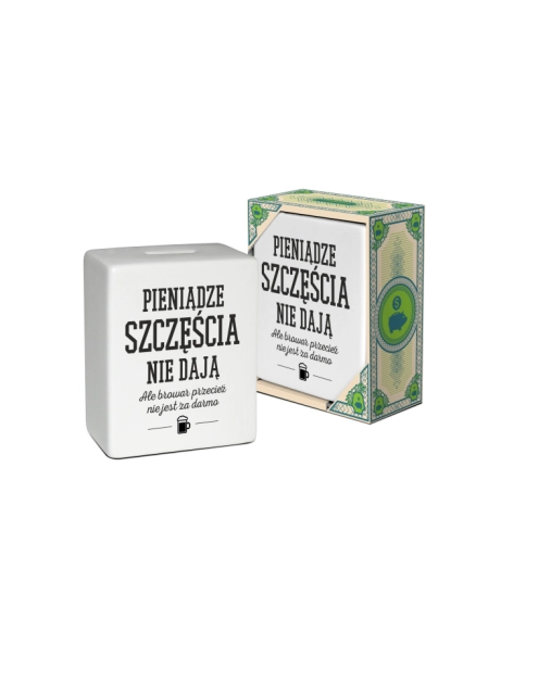 Zdjęcie: Skarbonka Kostka pieniądze szczęścia nie dają DAJAR