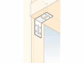Kątownik z regulacją dwustronny 5x5,5x3 cm KRD1 DMX