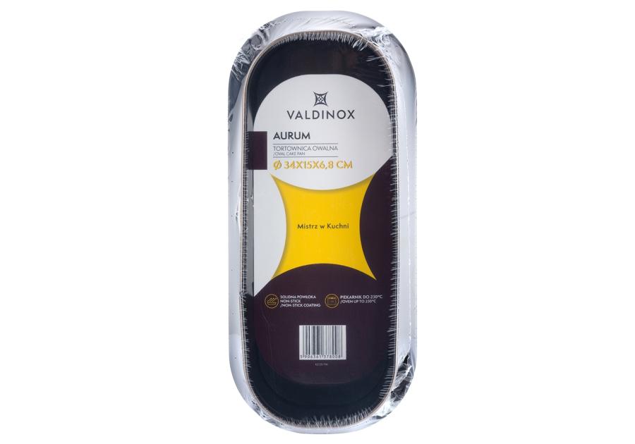 Zdjęcie: Forma tortownica owalna Aurum 34x15x6,8 cm VALDINOX