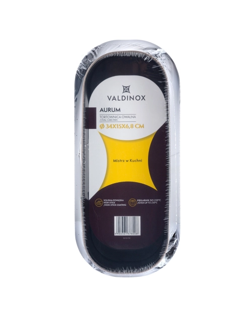 Zdjęcie: Forma tortownica owalna Aurum 34x15x6,8 cm VALDINOX