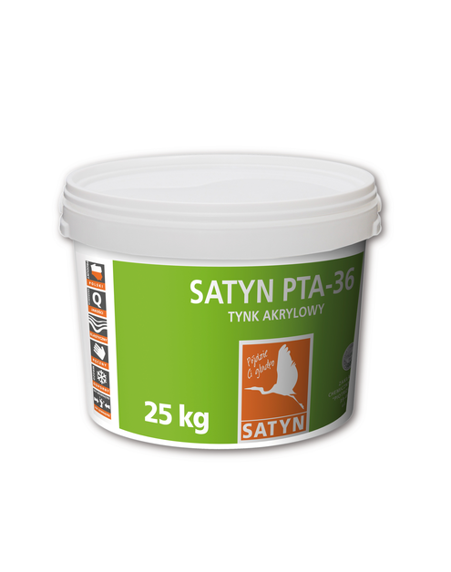 Zdjęcie: Tynk akrylowy PTA -36, baranek 1.5 mm II - 25 kg SATYN