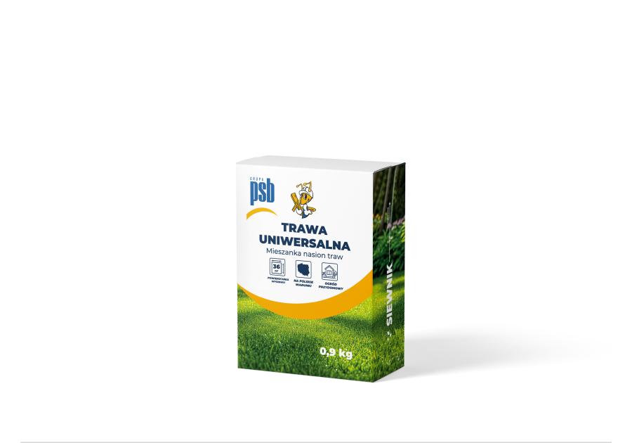 Zdjęcie: Mieszanka traw uniwersalna 0,9 kg PSB