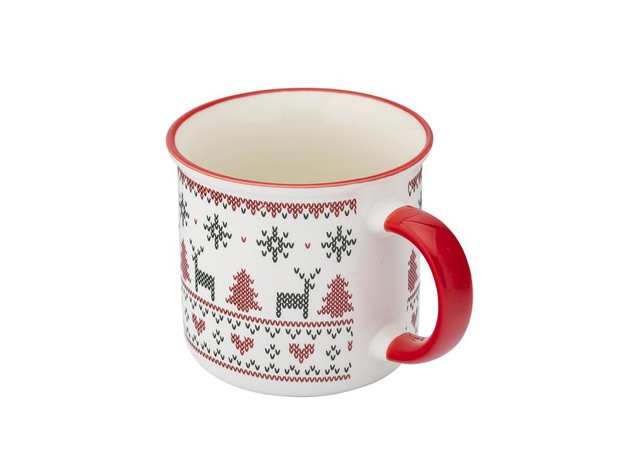 Zdjęcie: Kubek prosty 400 ml dekoracja scandi winter A ALTOM DESIGN