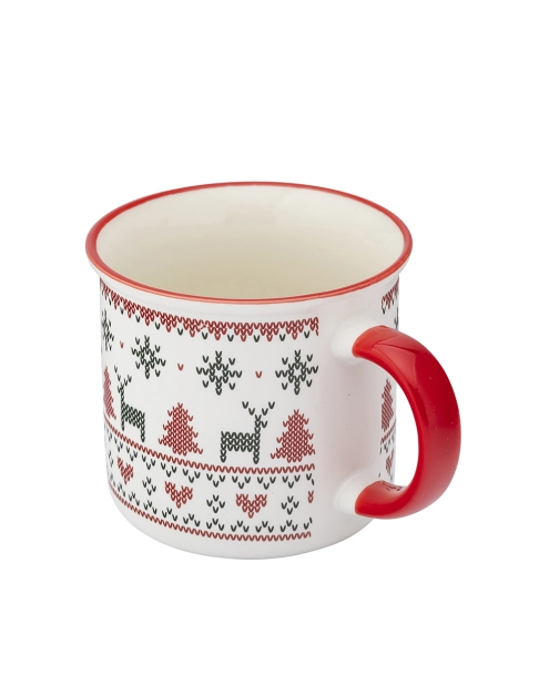 Zdjęcie: Kubek prosty 400 ml dekoracja scandi winter A ALTOM DESIGN