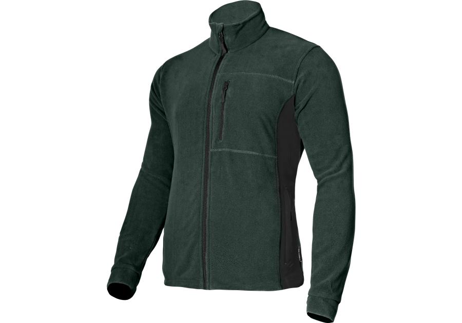 Zdjęcie: Bluza polarowa zielono-czarna, 2XL, CE, LAHTI PRO