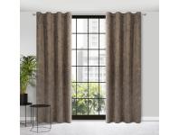 Zdjęcie: Zasłona gotowa Wera 140 x 250 cm brązowy EUROFIRANY