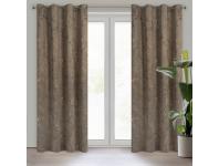 Zdjęcie: Zasłona gotowa Wera 140 x 250 cm brązowy EUROFIRANY
