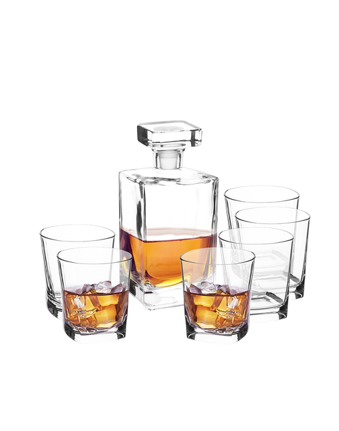 Zdjęcie: Zestaw do whisky Karafka 0,75 L + 6 szklanek 280 ml aston ALTOMDESIGN
