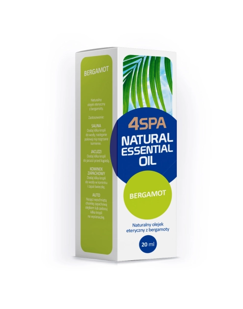Zdjęcie: Olejek eteryczny naturalny 20 ml Bergamota GAMIX 4SPA