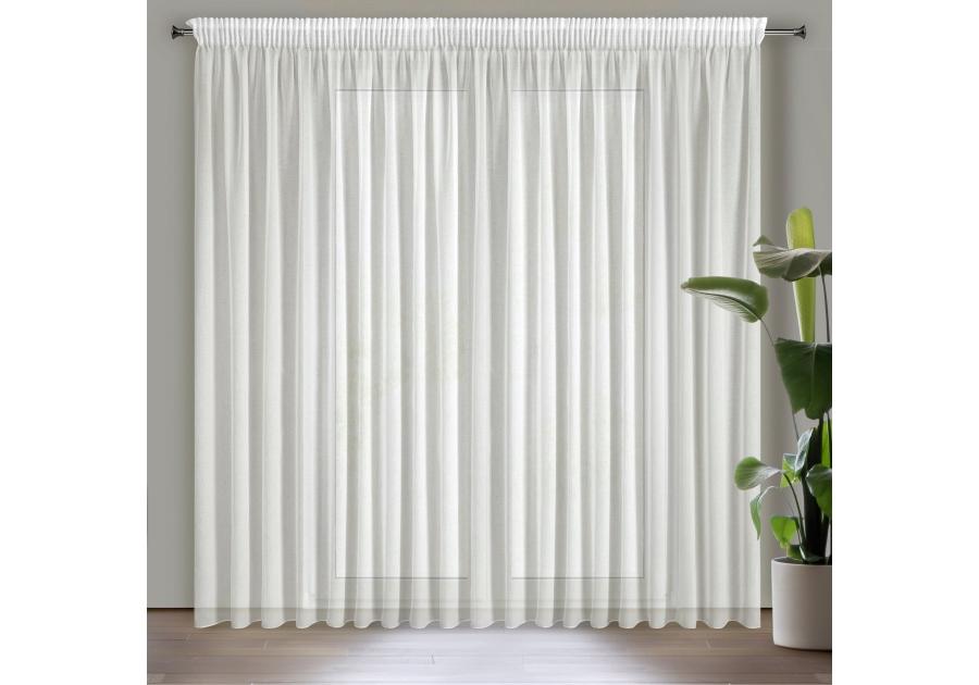Zdjęcie: Firana gotowa Margo na taśmie 300 x 270 cm biały EUROFIRANY