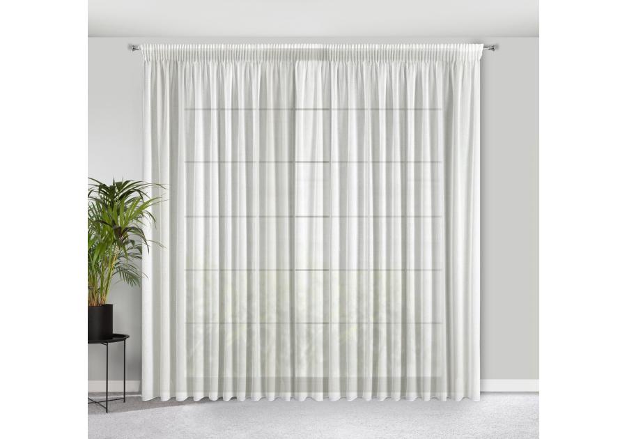 Zdjęcie: Firana gotowa Margo na taśmie 300 x 270 cm biały EUROFIRANY