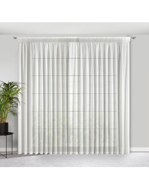 Zdjęcie: Firana gotowa Margo na taśmie 300 x 270 cm biały EUROFIRANY