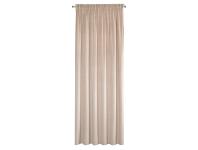 Zdjęcie: Zasłona gotowa Aurora na taśmie 140x270 cm beżowy EUROFIRANY