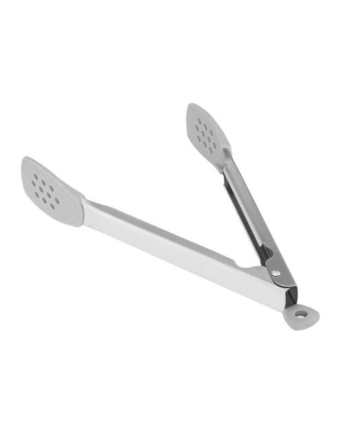 Zdjęcie: Szczypce z silikonowymi końcówkami 28 cm szare SNAP
