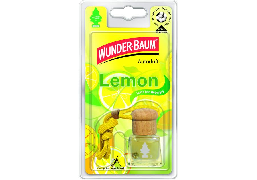 Zdjęcie: Zapach samochodowy Bottle Lemon 4,5 ml WUNDERBAUM