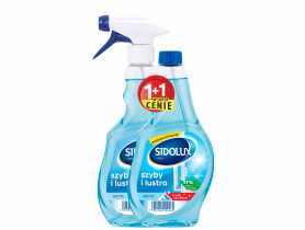 Płyn do mycia szyb Arctic 500 ml + zapas 500 ml SIDOLUX