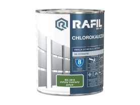 Emalia chlorokauczuk zielony trawiasty RAL6010 0,75L RAFIL