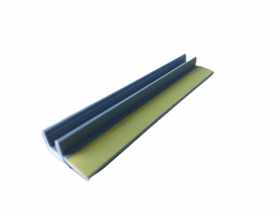 Listwa PVC BP12 L250 9/6 szary jasny przyokienna, dylatacyjna, tynkarska z uszczelką BELLA PLAST