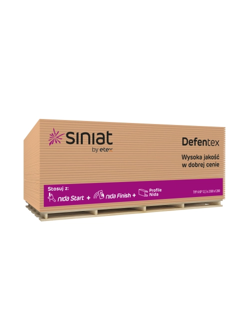 Zdjęcie: Płyta g-k 1200x2500x32 mm Defentex SINIAT