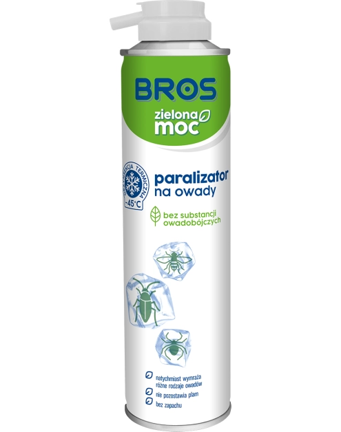 Zdjęcie: Paralizator na owady zielona moc 300 ml BROS