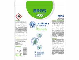 Paralizator na owady zielona moc 300 ml BROS