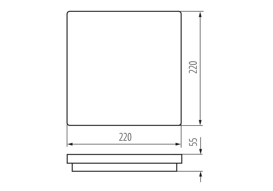 Zdjęcie: Oprawa LED Beno 18 W NW-L-SE W KANLUX