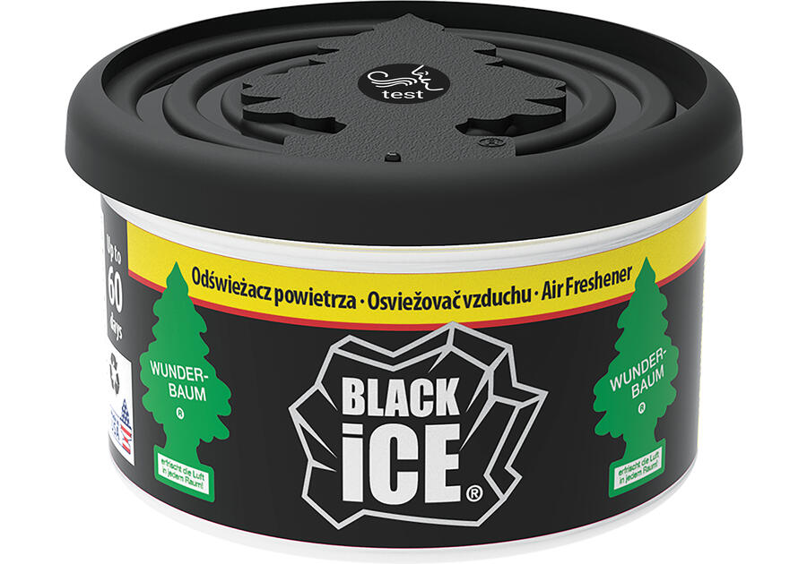 Zdjęcie: Odświeżacz powietrza w puszce Fiber Can Black Ice 30 g WUNDERBAUM