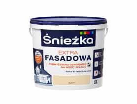 Farba Extra Fasadowa Beżowy 5L N ŚNIEŻKA