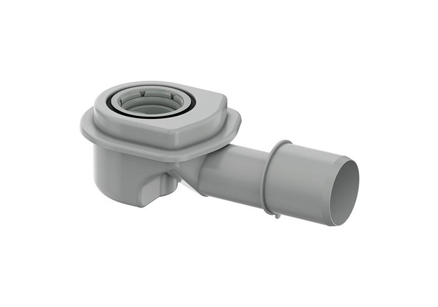 Zdjęcie: Odpływ boczny z tworzywa sztucznego h=52 mm DN 40/50 do odwodnienia prysznicowego ShowerDrain M+ ACO