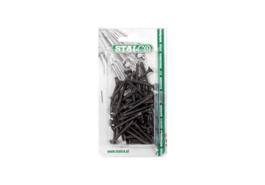 Zdjęcie: Wkręt samowiercący fosfatowany. 3,5x45 mm 12/72 STALCO