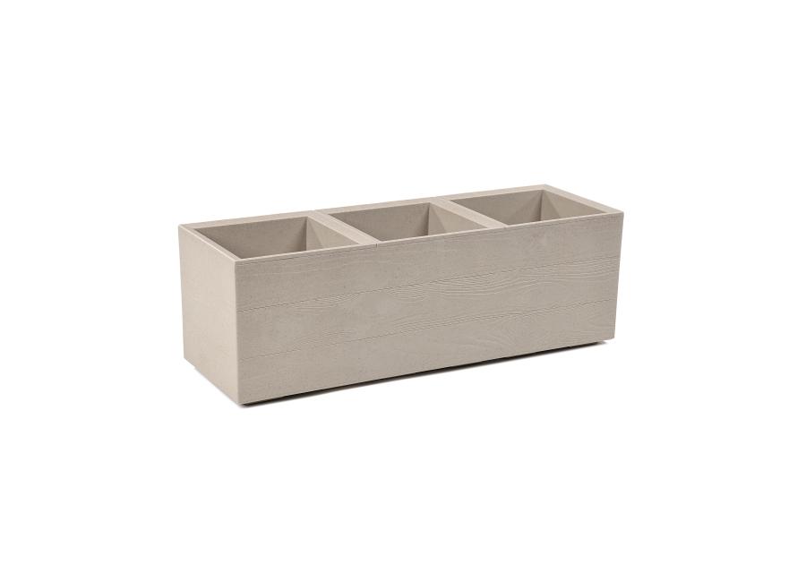Zdjęcie: Kwietnik Karo 900x300x300 mm deska coffee, latte LAMELA