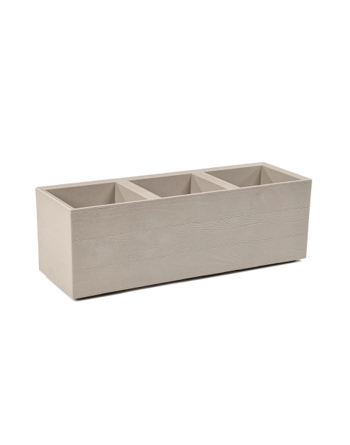 Zdjęcie: Kwietnik Karo 900x300x300 mm deska coffee, latte LAMELA