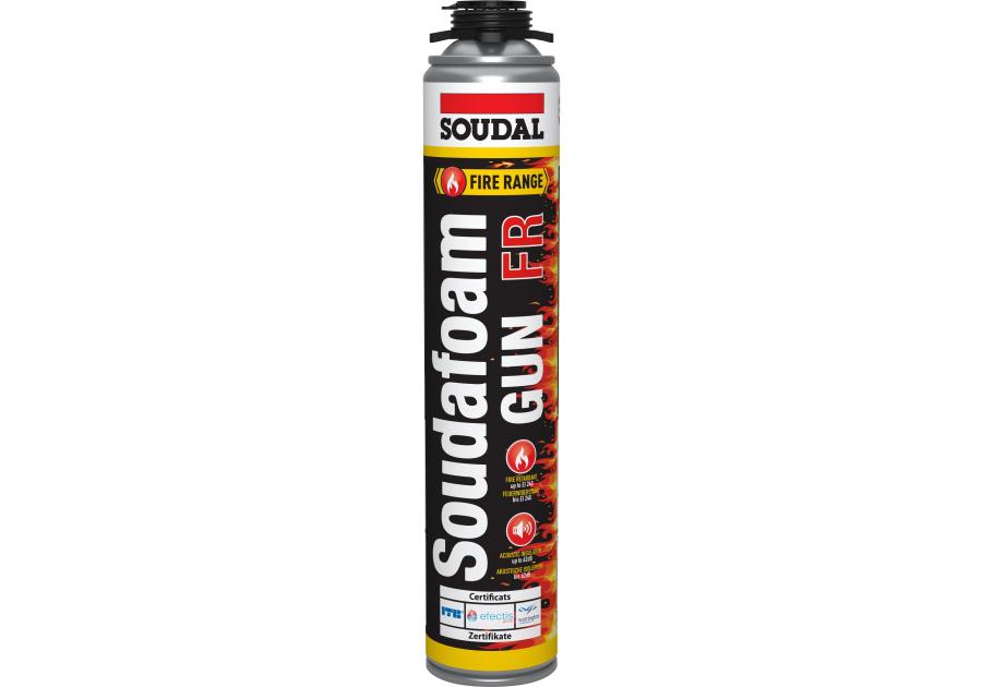 Zdjęcie: Pianka poliuretanowa Soudafoam FR Gun - 750 ml SOUDAL